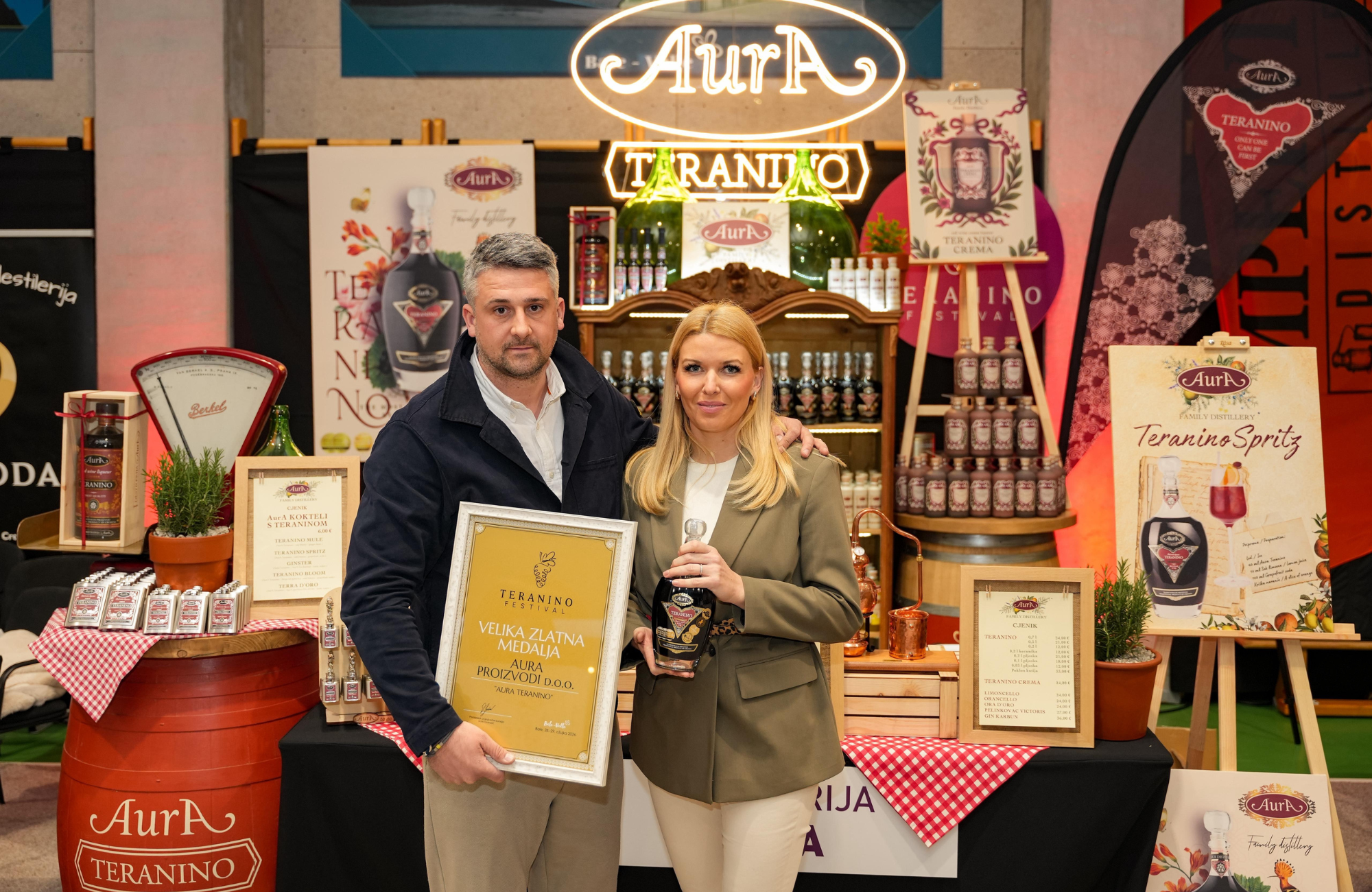 Velika zlatna medalja za Aura Teranino – potvrda kontinuiteta vrhunske kvalitete