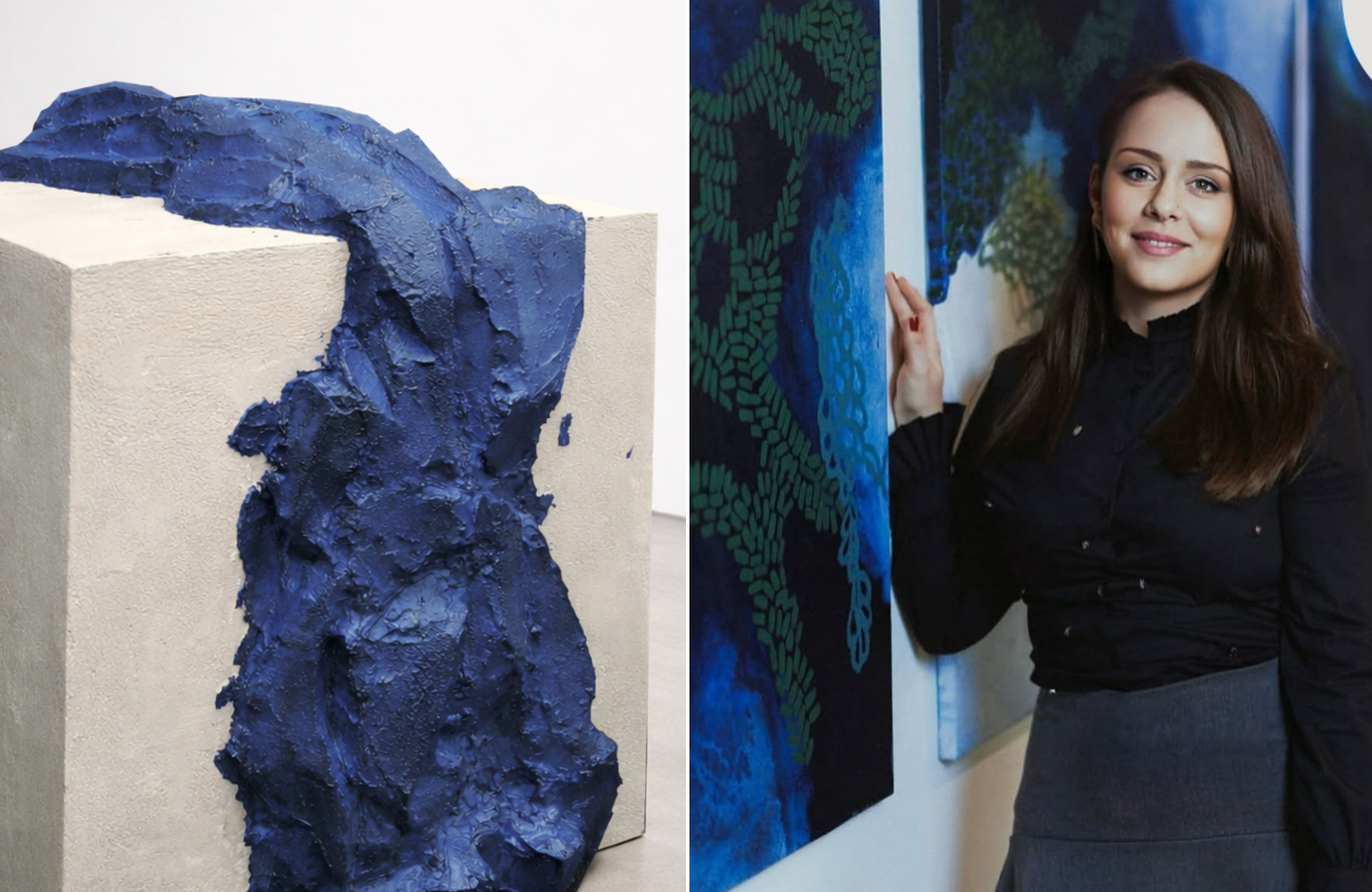 “Neba” kao stanje: nova izložba Kristine Kinkela Valčić u Galeriji Artsada