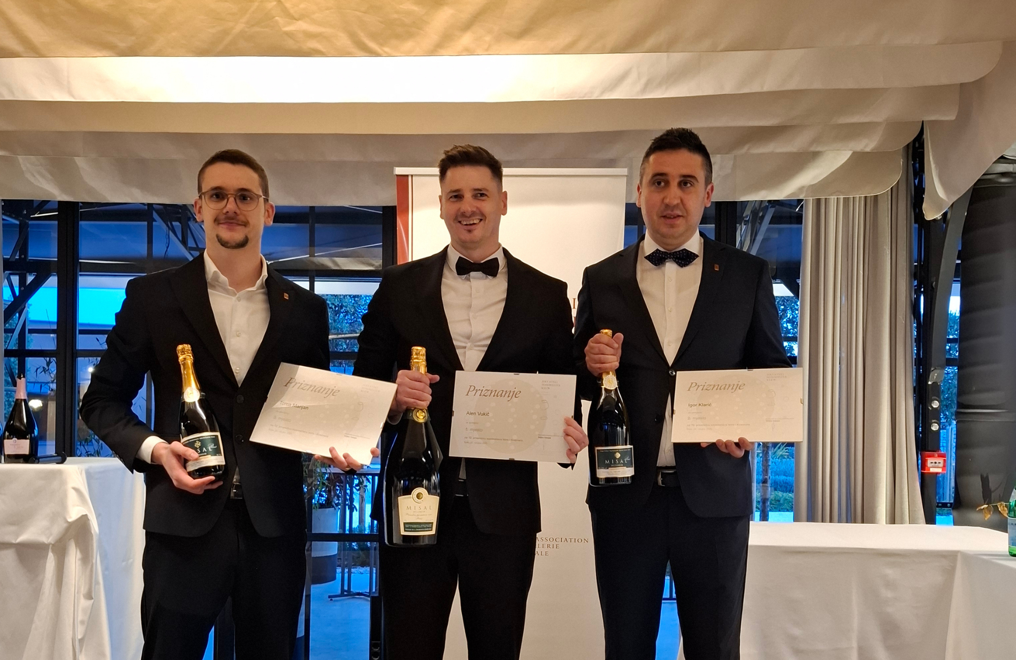 Pobjednik Prvenstva sommeliera Istre i Kvarnera 2026. je Alen Vukić