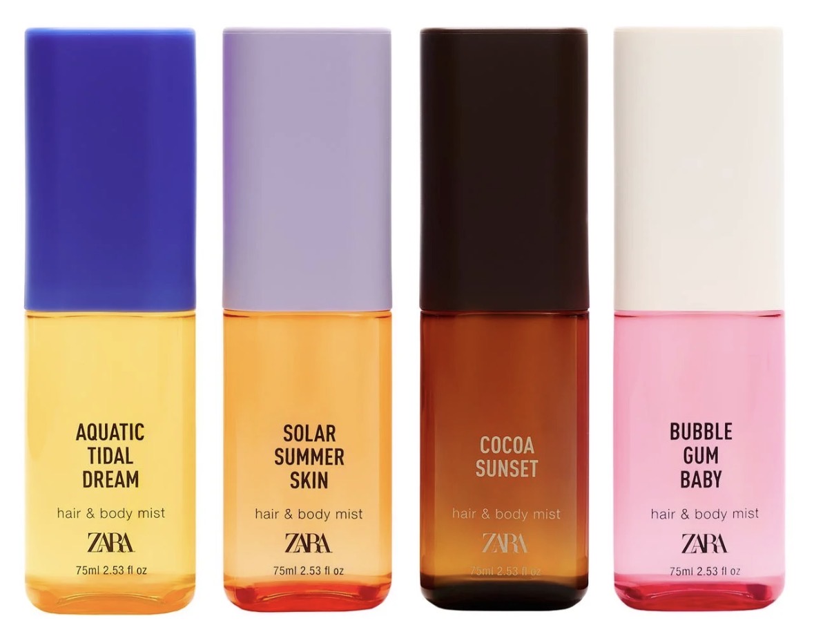  ZARA predstavlja nove Hair & Body Mist maglice – lagani mirisi koji su postali beauty hit sezone