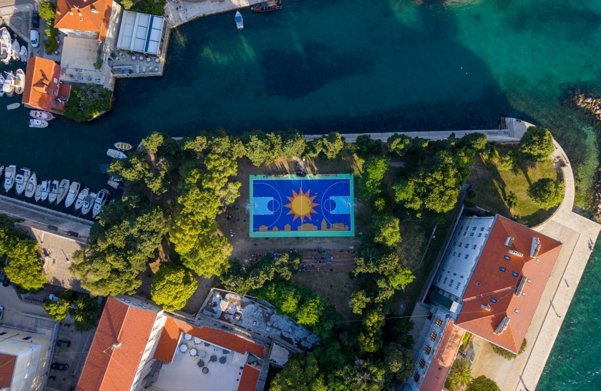 Zadar dobio košarkaško igralište koje potpisuje umjetnik poznat po projektima za LeBrona Jamesa, Michaela Jordana i druge NBA zvijezde