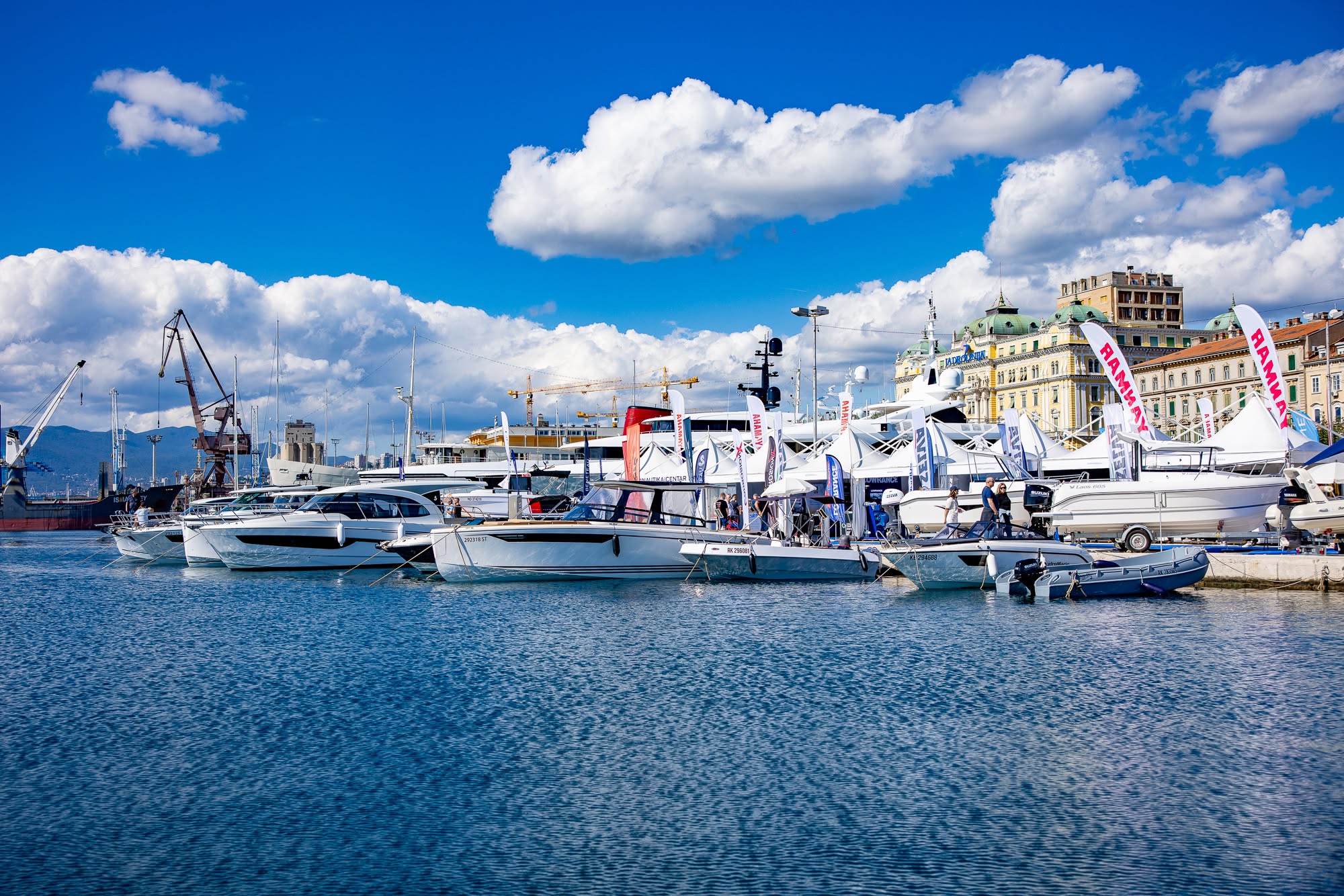 Rijeka Boat Show 2026 stiže na Gat Karoline Riječke