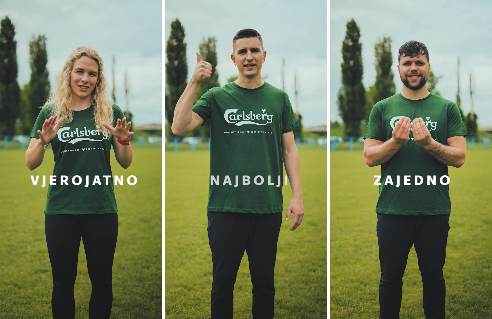 Vjerojatno najbolji zajedno: Carlsberg i HDO žele da se pobjede hrvatskih gluhih sportaša čuju puno dalje